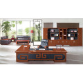 Modern Wooden Right Return Executive Office Desks with Leather (FOH-B7B281)